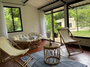 Cabane Supérieure | Coin séjour