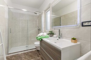 Hair dryer, towels