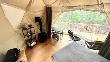 1 makuuhuone, vuodevaatteet