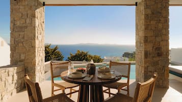 Premier Suite, Private Pool, Sea View | View from room