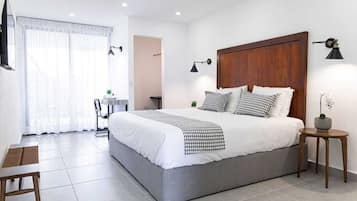Habitación individual Deluxe | Escritorio, espacio para trabajar con laptop y wifi gratis