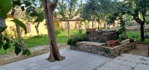 Terrace/patio - Appartamento completamente arredato (Montalcino)