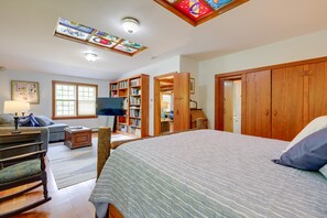 4 chambres, bureau, fer et planche à repasser, accès Internet