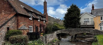 Exmoor bed and breakfast on the Two Moors Way walking route