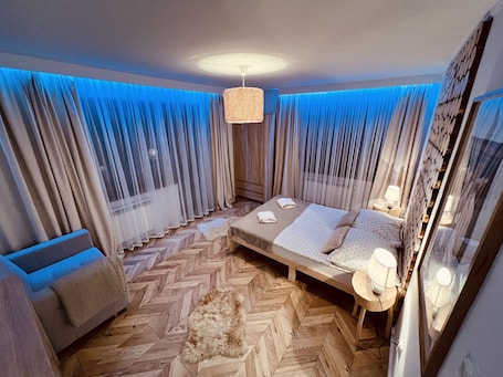 Comfort Apartment | 1 bedroom, individually decorated, individually furnished, travel crib