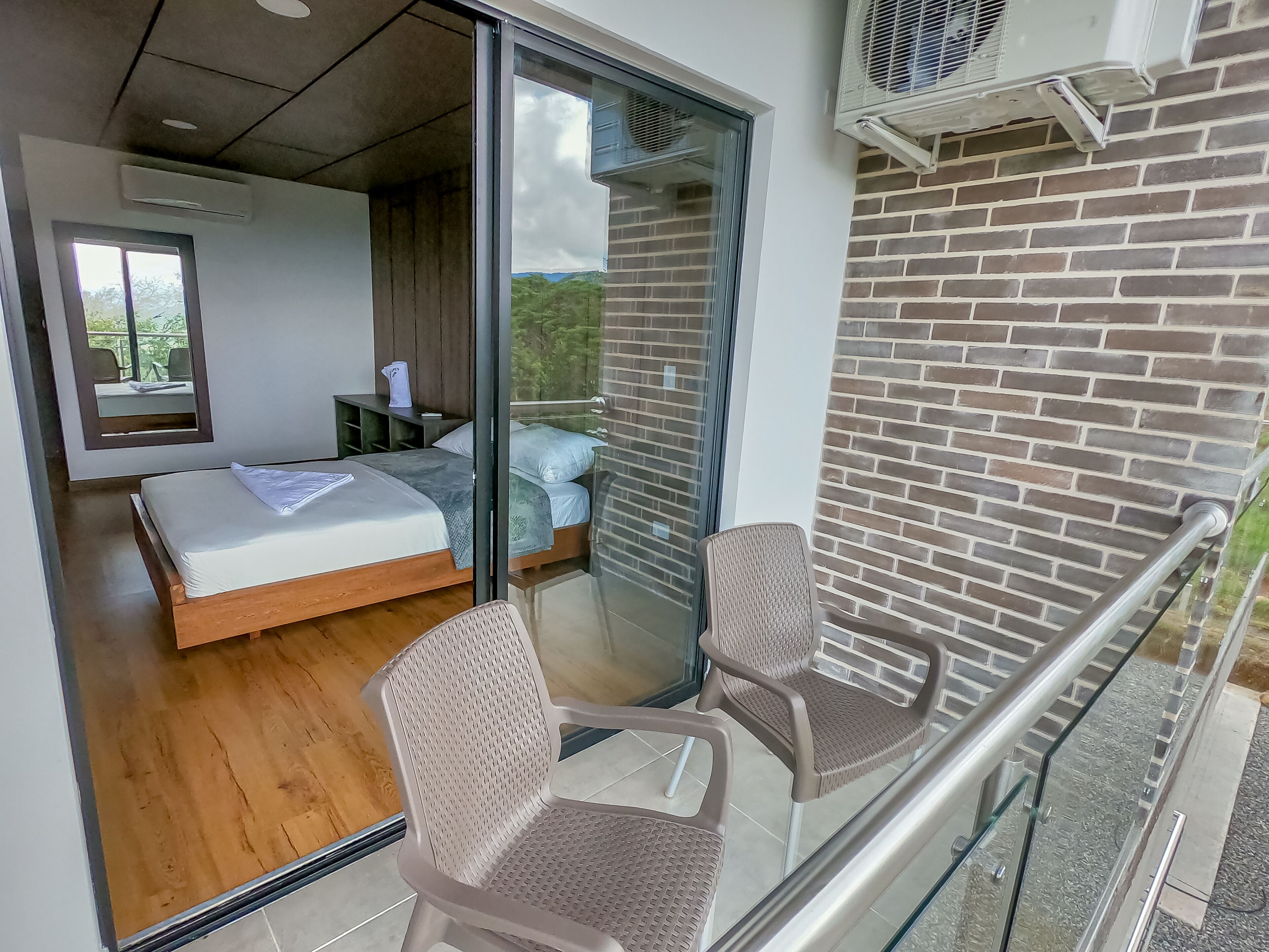 Superior-dobbeltværelse | Udsigt fra balkon