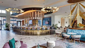 2 bars/lounges, lobby lounge, rooftop bar