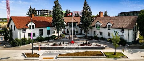 Majoituspaikan julkisivu