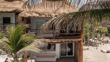 1 soveværelse, egyptiske bomuldslagner, premium-sengetøj, minibar