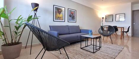 Appartement, 2 chambres | Coin séjour