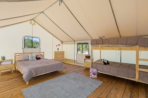 1 bedroom, iron/ironing board, travel crib, free WiFi