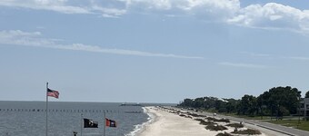 New cottage blocks from the beach; pets OK! Firepit!  Grill! EV Charger! 65” TV