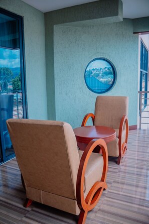 Utsikt fra overnattingsstedet