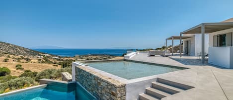 Luxury Villa, Multiple Bedrooms, Private Pool, Sea View | Children’s pool