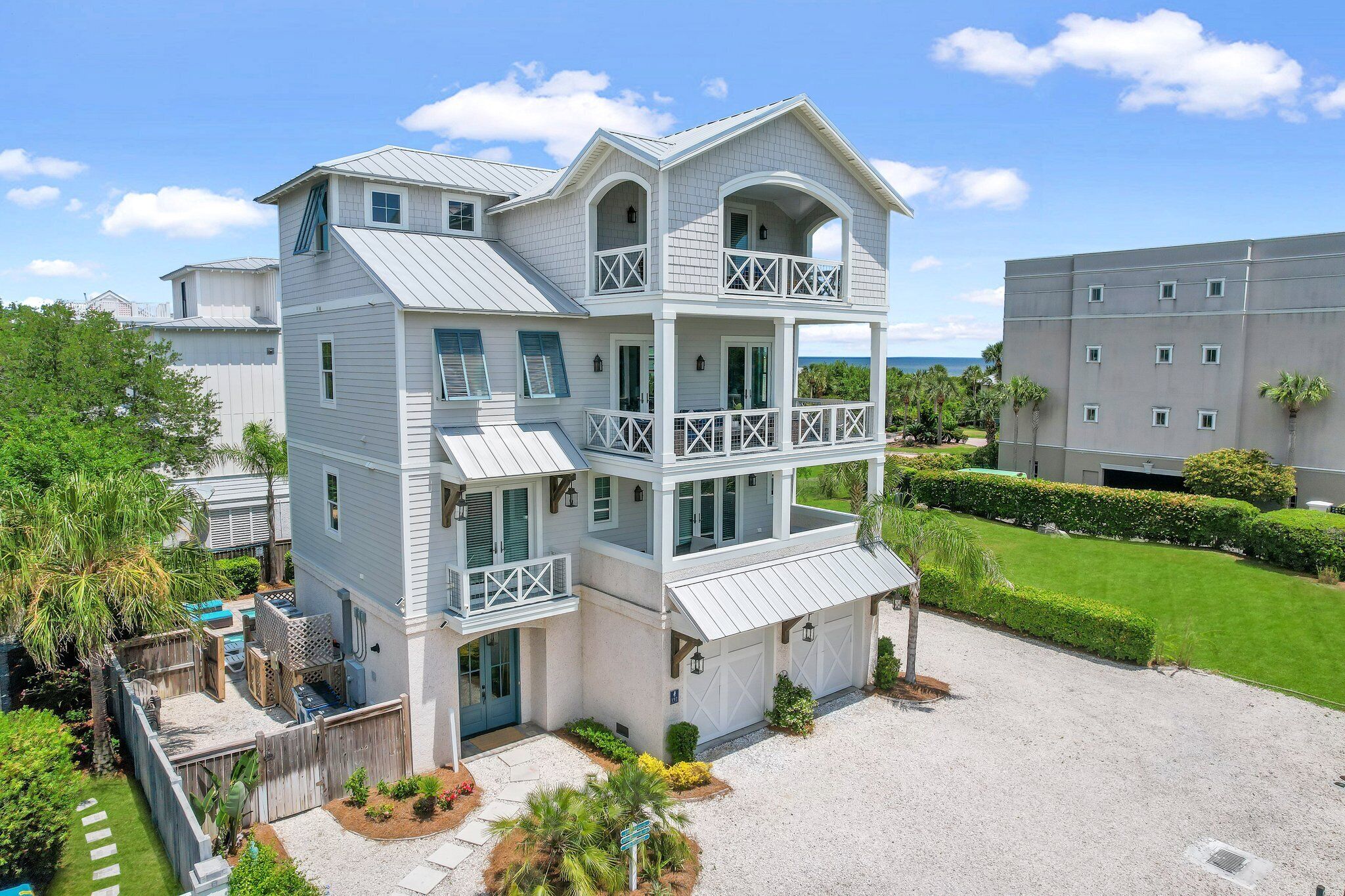 Seahorse Villa! Amazing Ocean Views, Heated Pool, Game Room, Steps to Beach