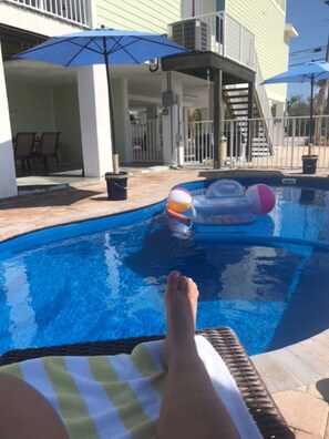 Piscine chauffée