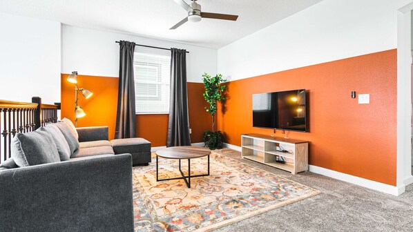 Flat-screen TV, offices