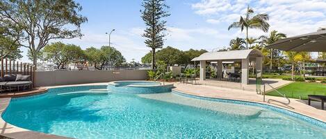 Outdoor pool