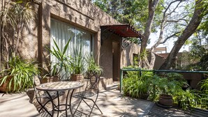 Classic Room, 1 Single Bed, Garden View | Terrace/patio - Garden House Welcome to San Ángel (Mexico City)