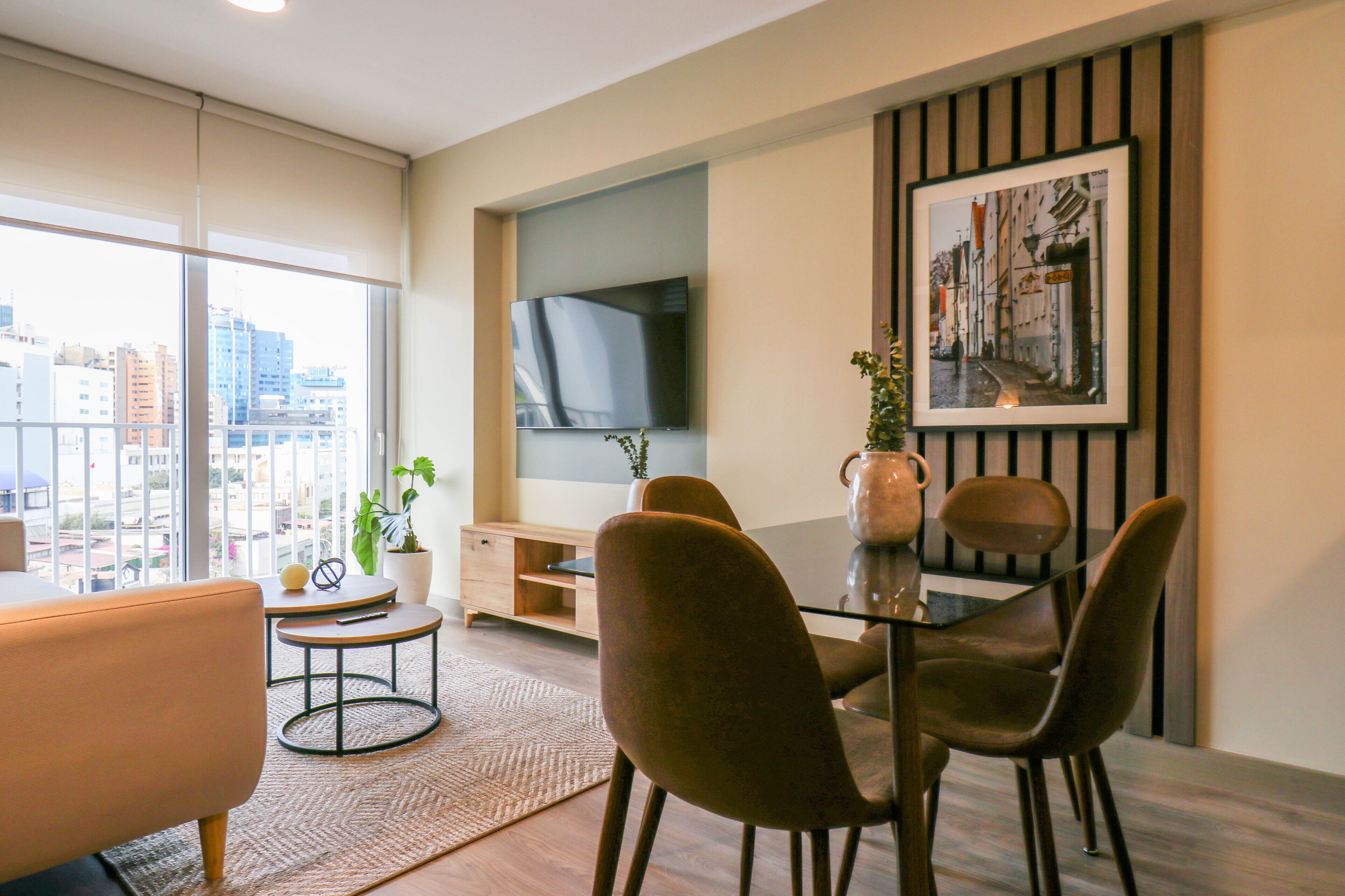 Exclusive Apartment | Living area | Smart TV