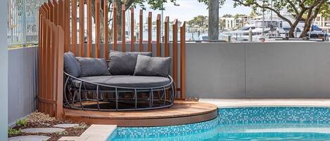 Alberca al aire libre