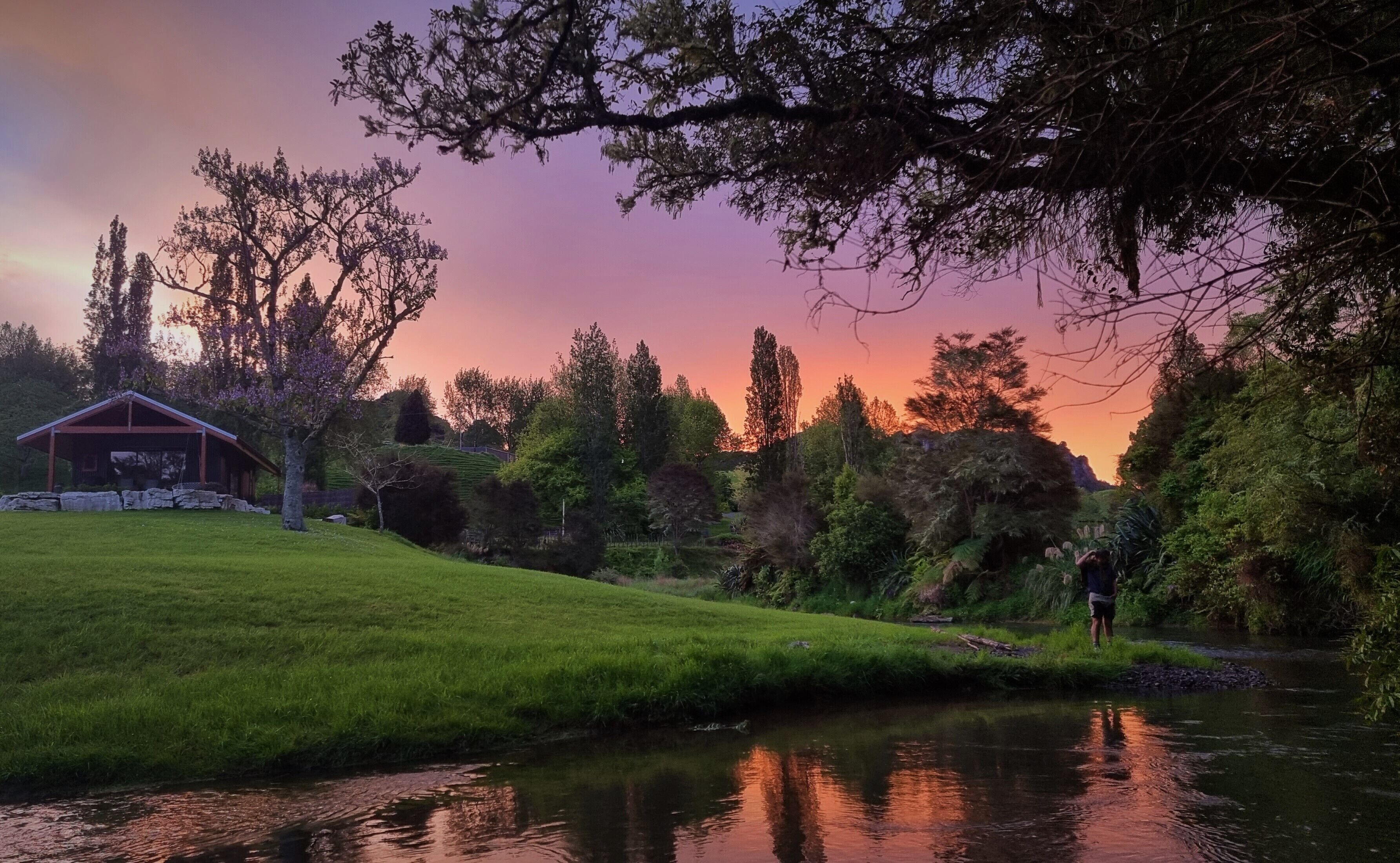 Ripples Retreat sunset