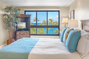 3 bedrooms, iron/ironing board, free WiFi, bed sheets - MRR Presents Kaanapali Ali'i 474 - Gorgeously Remodeled 3BR w/ Stunning 7th-Floor Direct Ocean Views! (Lahaina)