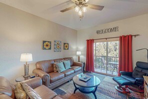 TV, foosball, table tennis, books