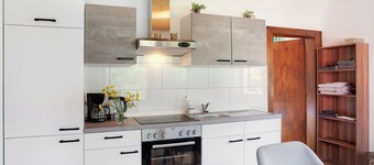 Apartamento "Flying Hirsch" en Molltaler Appartements con vistas a la montaña, balcón y Wi-Fi
