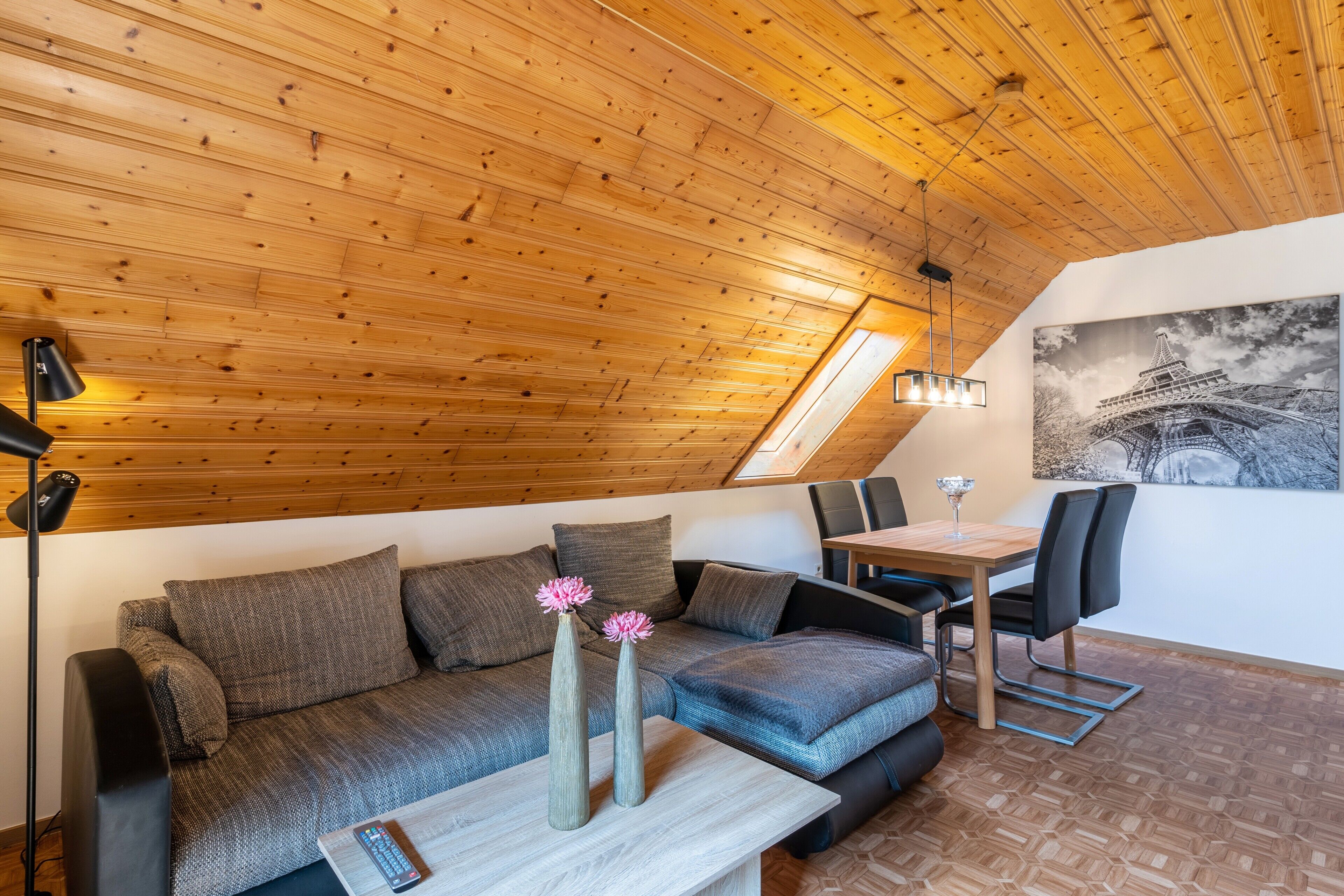 Fernseher, Tischtennisplatte