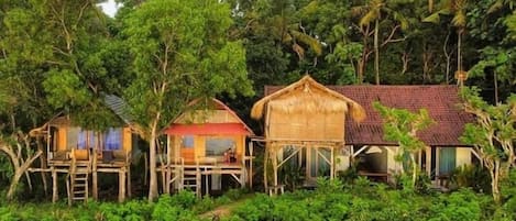 Fachada de la propiedad