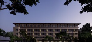 Mặt tiền nơi lưu trú