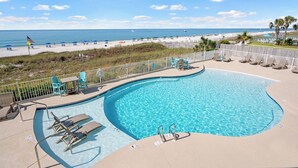Indoor pool - Spacious 3 Bedroom/3 Bathroom Beachfront Condo in (Orange Beach)