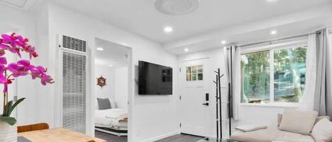 2 chambres, fer et planche Ă repasser, Wi-Fi, literie fournie