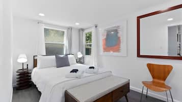 2 dormitorios, tabla de planchar con plancha, wifi y ropa de cama