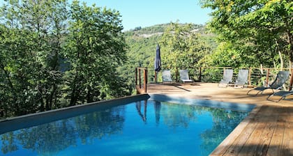 Estiva: La Maison Sunshine Piscine - Spa - Vue Grandiose