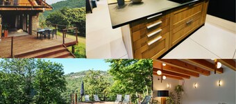 Estiva: La Maison Sunshine Piscine - Spa - Vue Grandiose