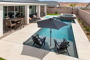 Beheizter Pool