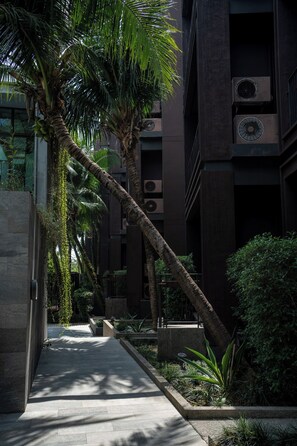 Fassade der Unterkunft