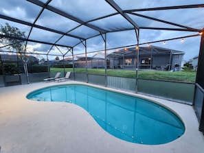 Piscine chauffée