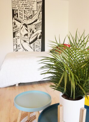 1 habitación, wifi y ropa de cama 