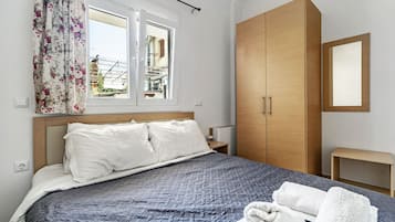 1 soverom, strykejern/-brett, wi-fi (inkludert) og sengetøy