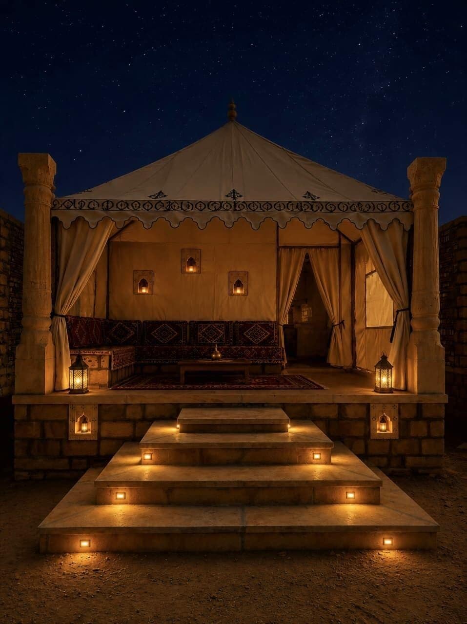 Family Suite, Patio, Desert view | Premium bedding, desk, soundproofing, bed sheets