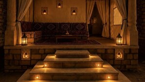 Suite Keluarga, patio, pemandangan gurun