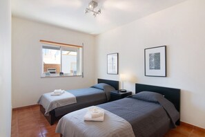 2 slaapkamers, beddengoed