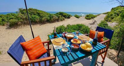 Eco Tented Beachside Camping in Yala Dunes