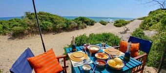 Eco Tented Beachside Camping in Yala Dunes