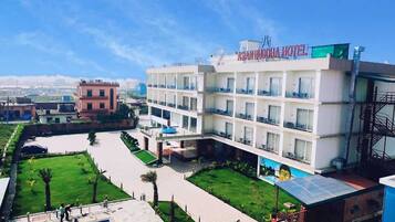 Fachada de la propiedad