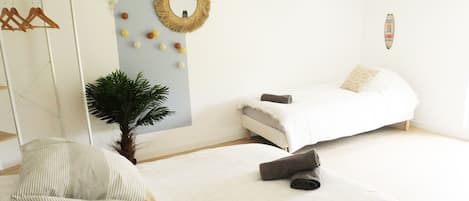 2 chambres, Wi-Fi, draps fournis