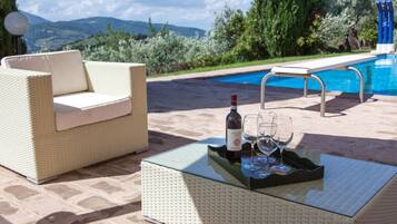 Una piscina riscaldata